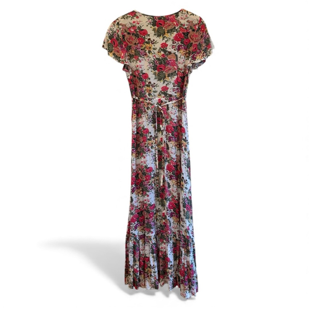Provence Faux‎ Wrap Maxi Dress - Picture 7 of 8